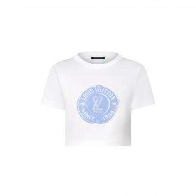 LOUIS VUITTON TOP CROPPED LV STAMP 1AHIZG